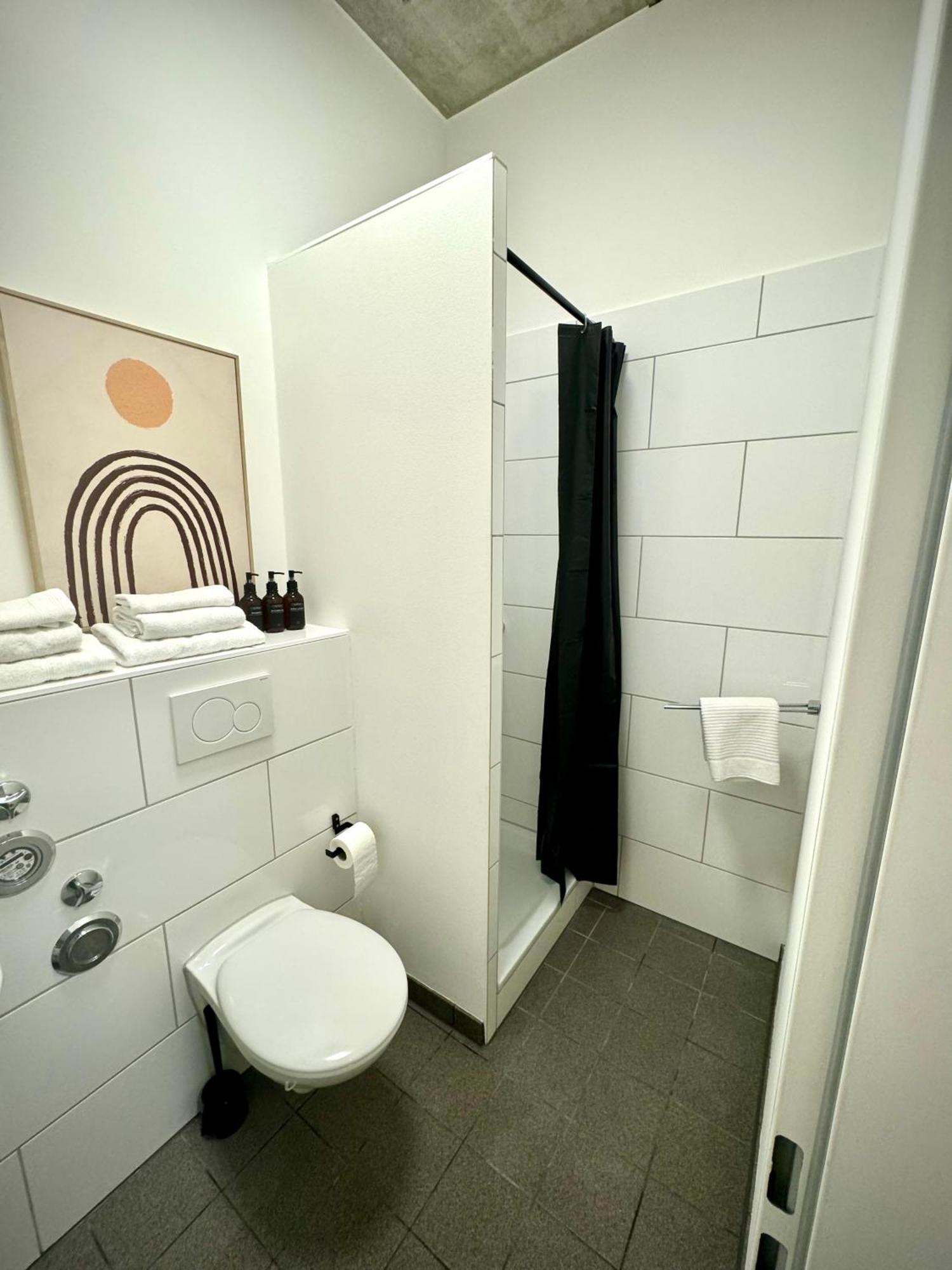Elbapartment 29 Qm Mit Eigenem Badezimmer هامبورغ المظهر الخارجي الصورة